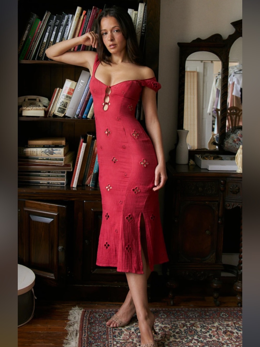 Mirror Palais “Maria en Morango” Dress